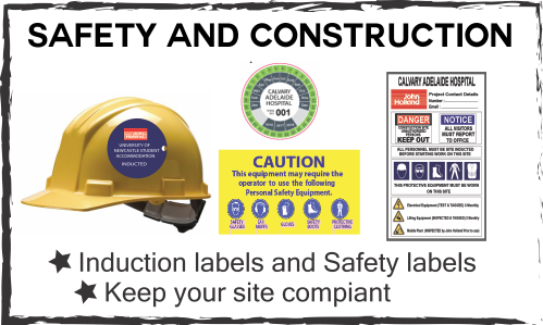 safety & construction labels