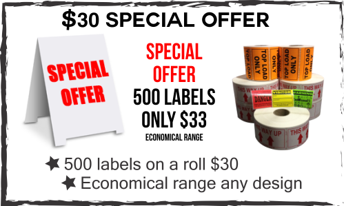 specials on label printing central coast